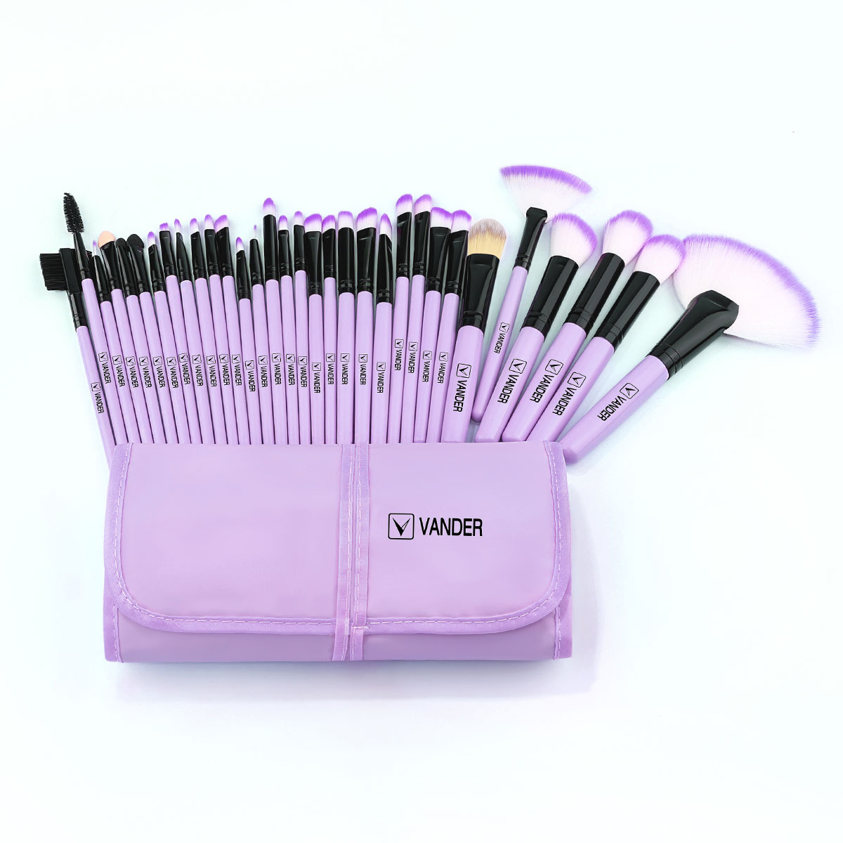 Beauty Makeup Studio - 32pcs Makeup Brushes Purple Professional High