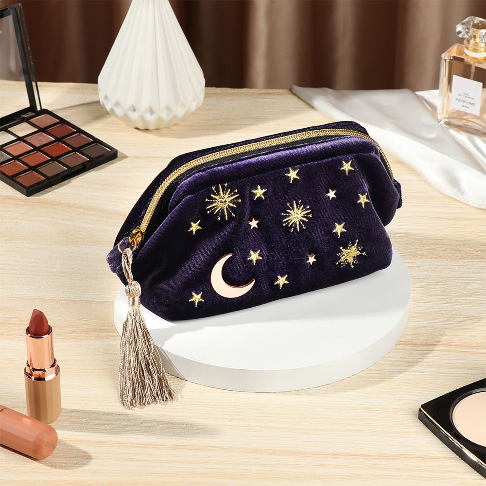 Japanese Style Velvet Cosmetic - Ysl Beauty Makeup Bag review and price