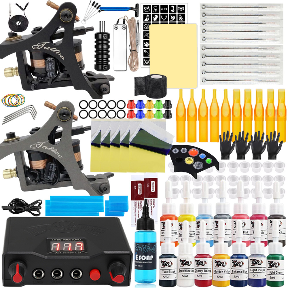Complete Tattoo Kit Machines G - Beauty Makeup Studio review and price