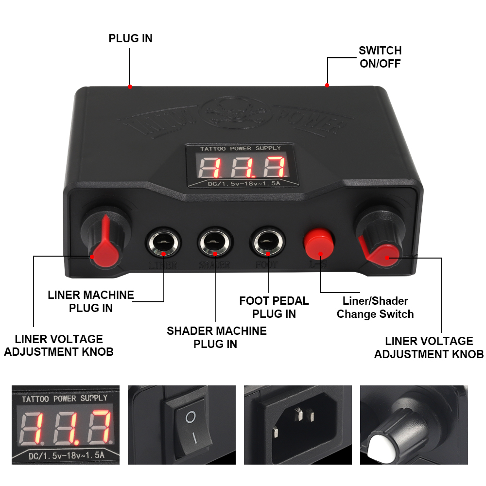Complete Tattoo Kit Machines G - Beauty Makeup Studio review and price