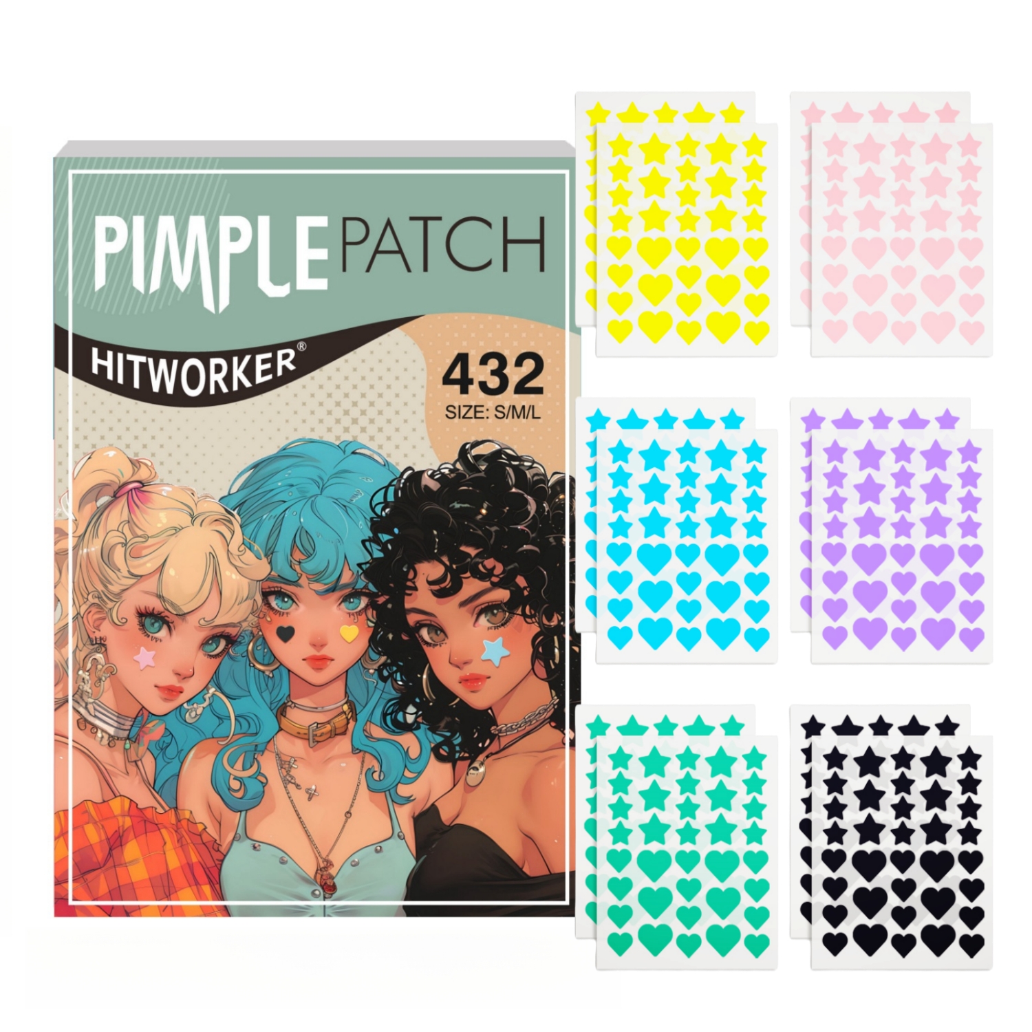 432-Piece Hydrocolloid Pimple  - Anti-Aging Face Cream review and price