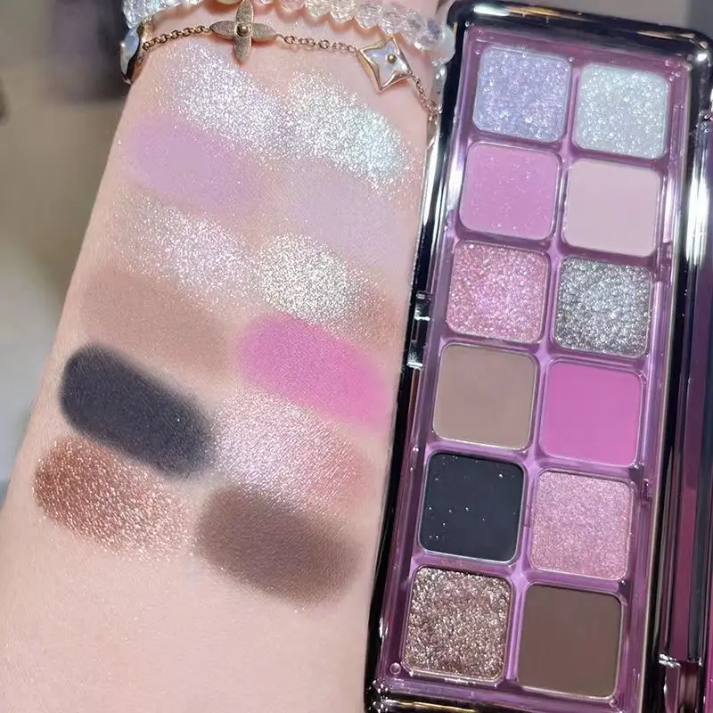12 Color Eye Shadow Plate Matt - Beauty Makeup Studio review and price