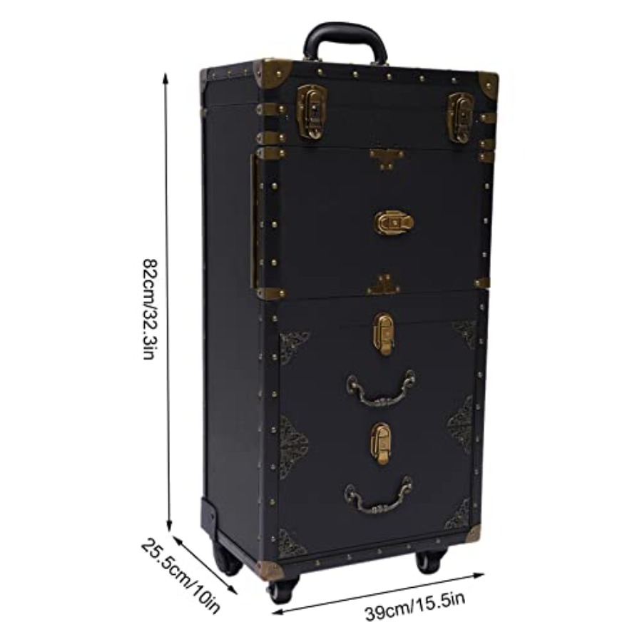 Rolling Lockable Makeup Train  - Beauty Makeup & D Anime Studio Vega Baja review and price