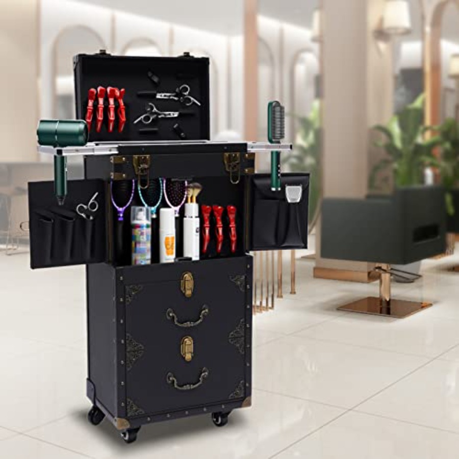 Rolling Lockable Makeup Train  - Beauty Makeup & D Anime Studio Vega Baja review and price