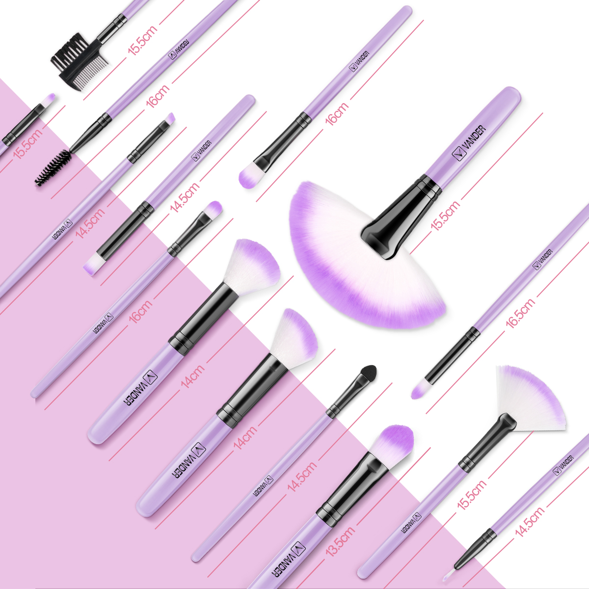 32pcs Makeup Brushes Purple Pr - Beauty Makeup Studio review and price