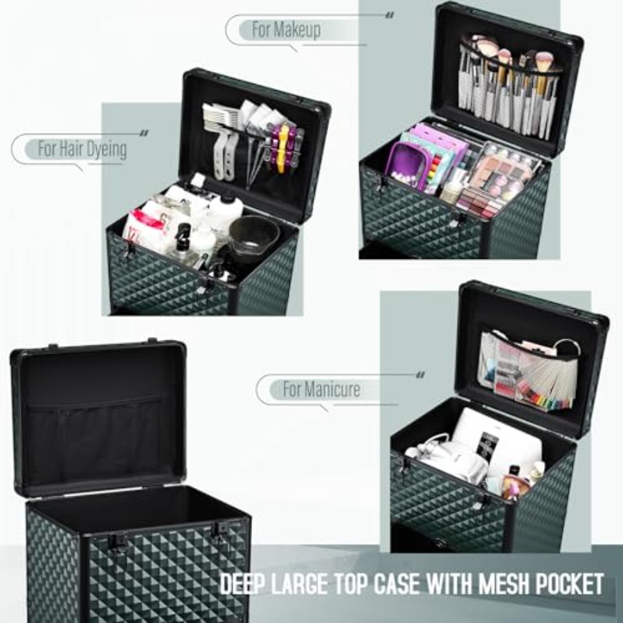 Nail Trolley Cart with 3 Drawe - Beauty Makeup & D Anime Studio Vega Baja review and price