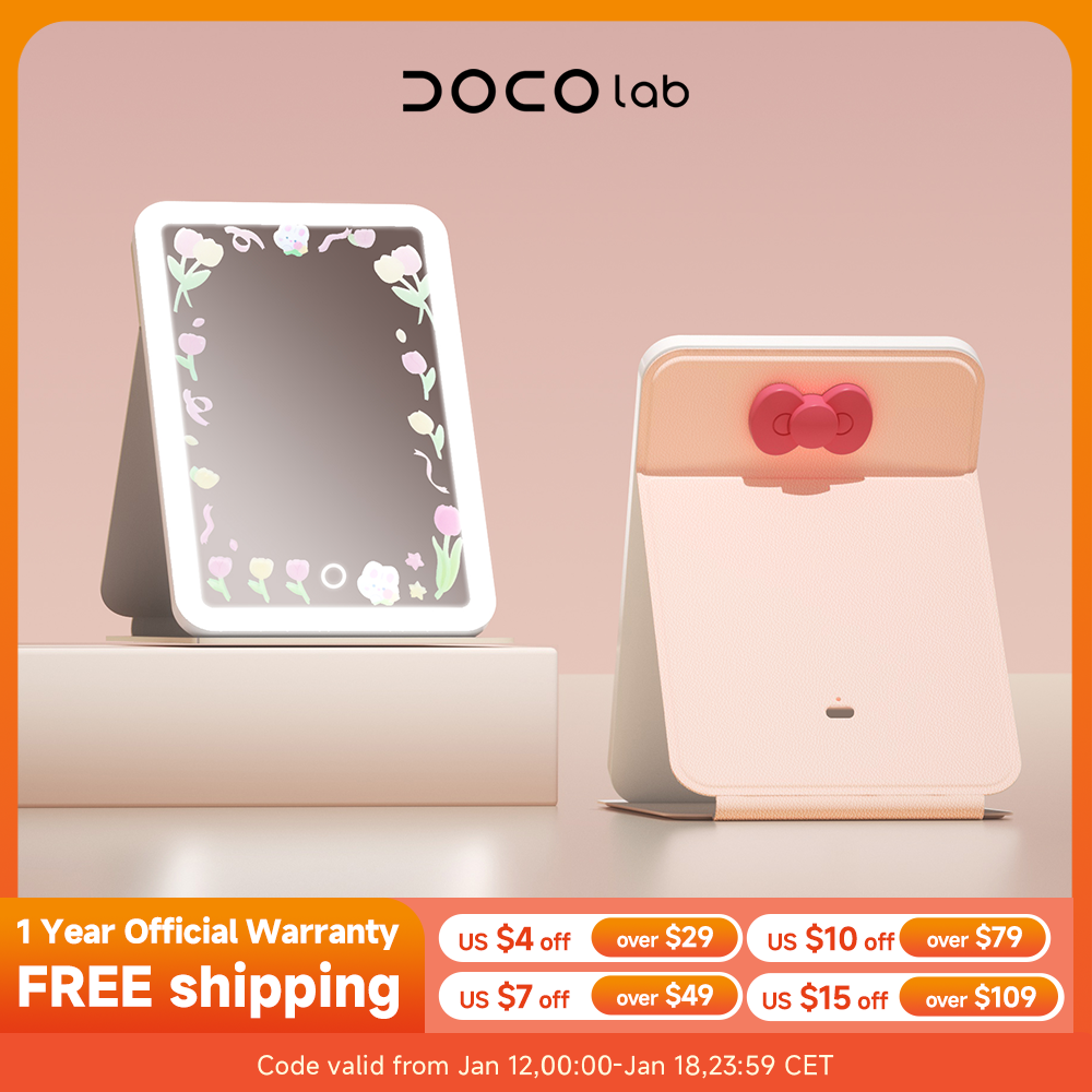 DOCO Makeup Mirror Foldable Po - Beauty Lab Makeup review and price