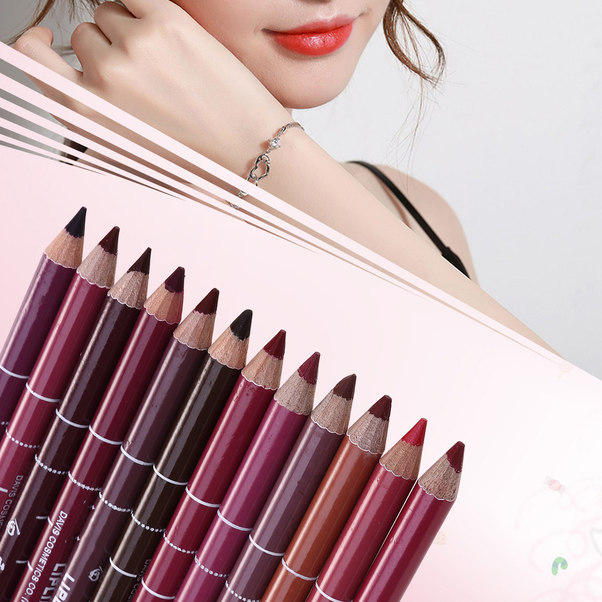 12pcs Lip Liner Pencils Set Wa - Beauty Makeup Studio review and price