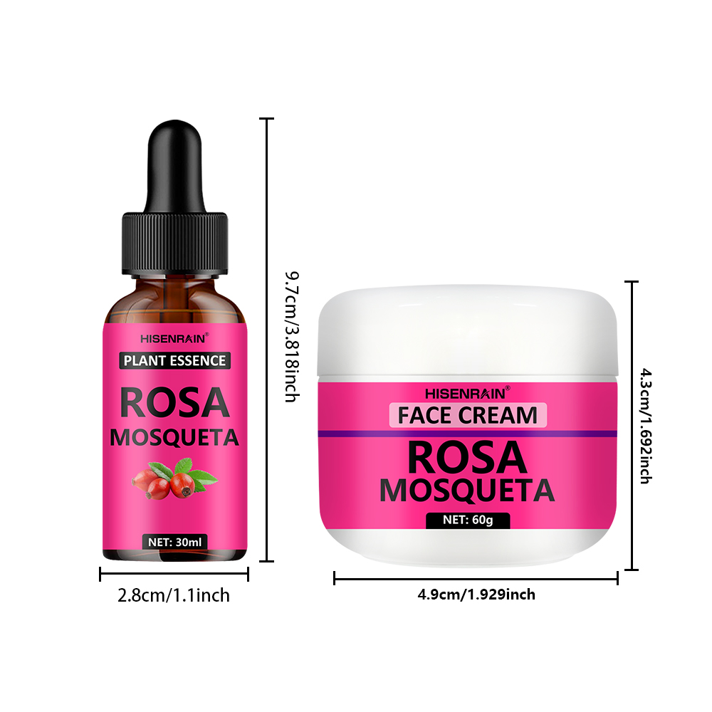 HISENRAIN Rosehip Skincare Set - Anti-Aging Face Cream review and price