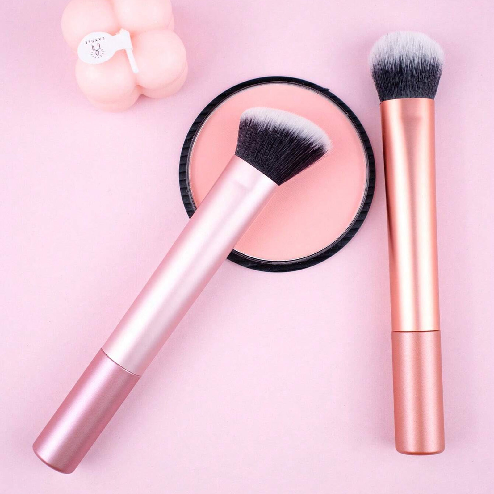 2pcs Blush Brush & Contour Bru - Beauty Makeup Studio review and price