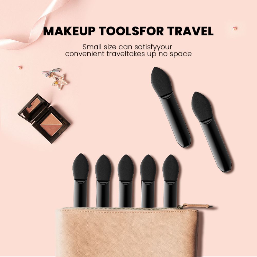 Small portable black brush set - Beauty Makeup Studio review and price