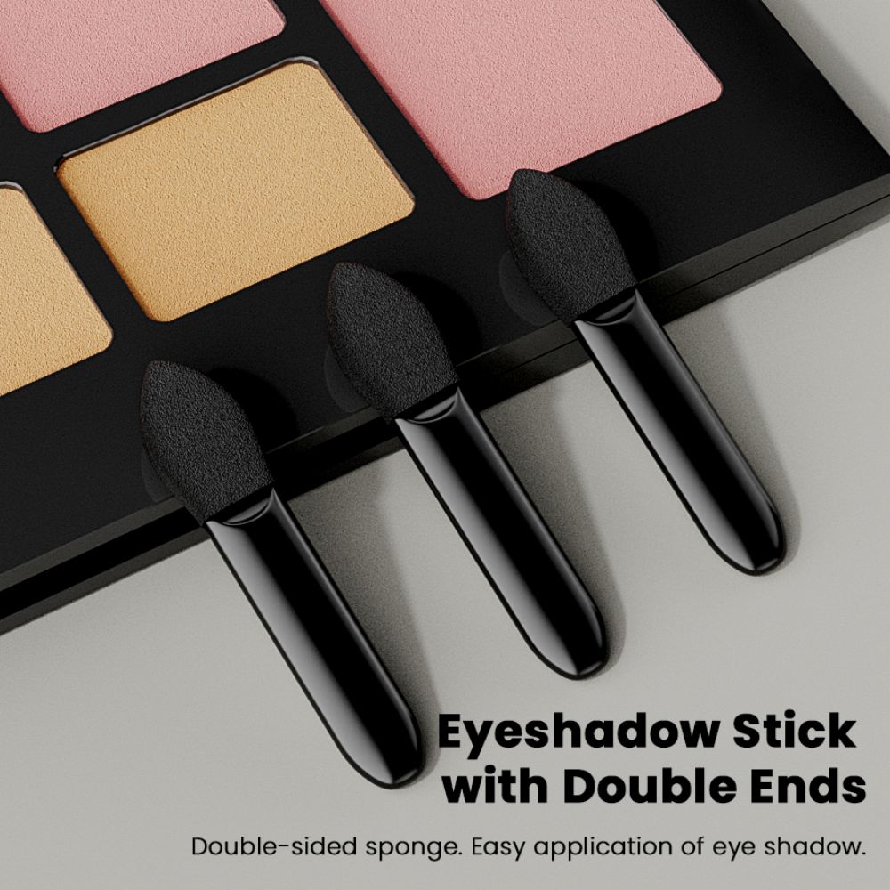 Small portable black brush set - Beauty Makeup Studio review and price
