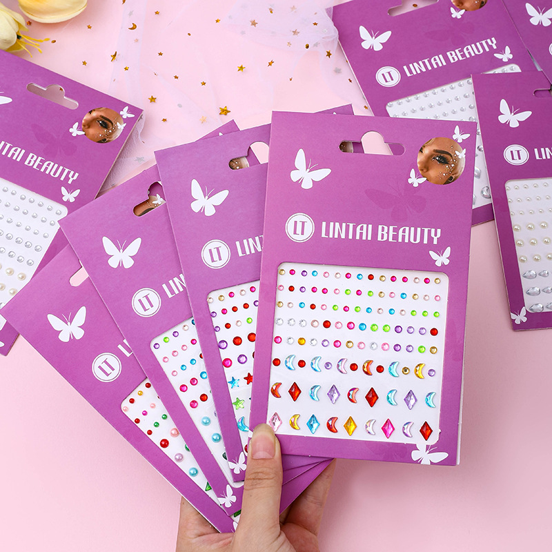 Hot Selling Face Gems Stickers - Beauty Makeup & D Anime Studio Vega Baja review and price