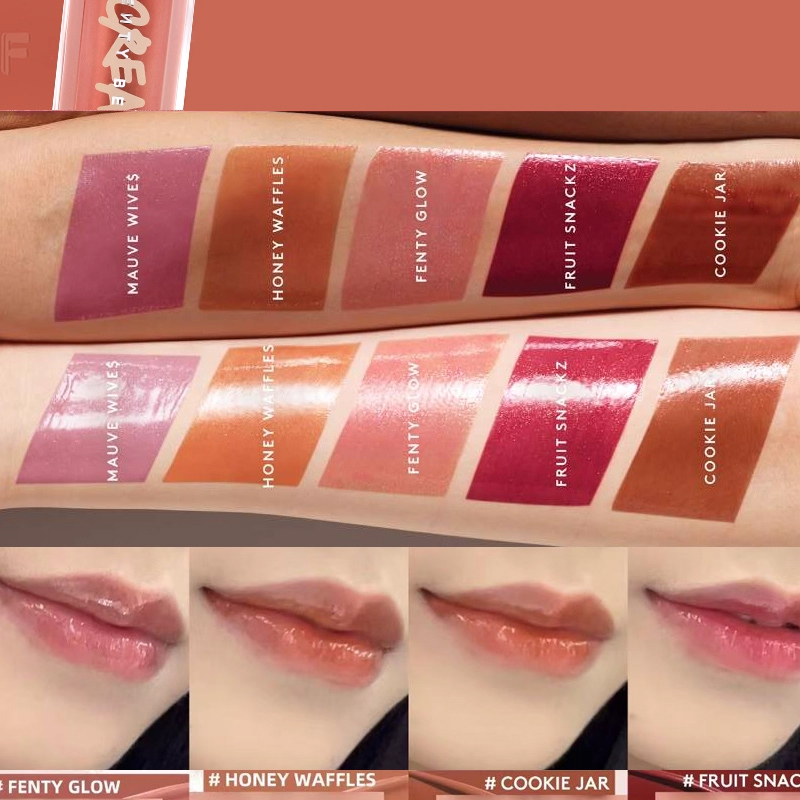 Fenty Beauty Bomb Lip Gloss Di - Fenty Beauty Makeup Highlighter review and price