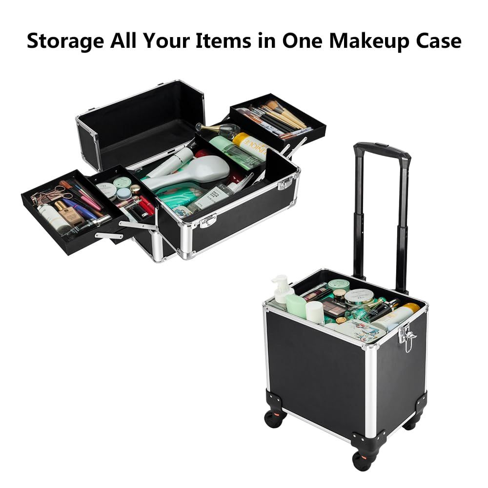 Aluminum 4-in-1 Rolling Makeup - Beauty Makeup & D Anime Studio Vega Baja review and price